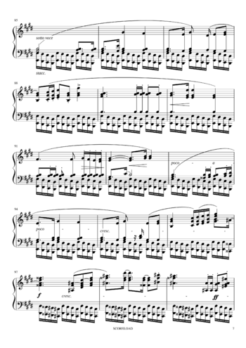Frédéric Chopin - Polonaise in A-flat major, B.5 - sheet music preview #6 of 13