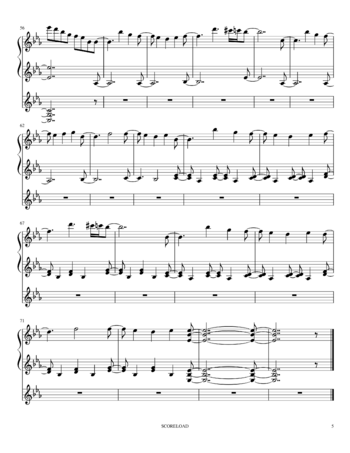 Toby Fox - Undertale - sheet music preview #4 of 5