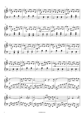 Yann Tiersen - La valse d'Amélie - sheet music preview #1 of 4