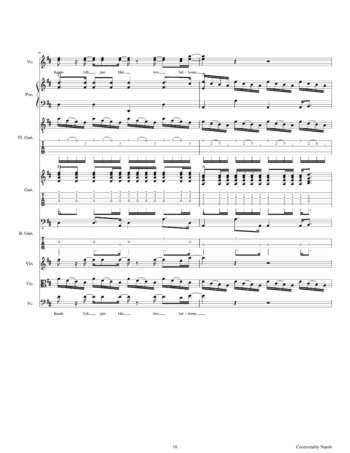 Pink Floyd - comfortably numb - sheet music preview #9 of 39