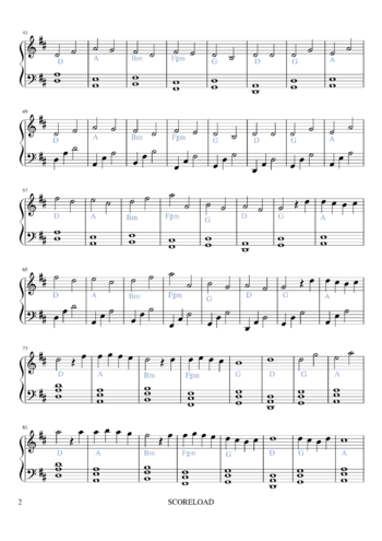 Johann Pachelbel - Canon and Gigue in D major, P.37 - sheet music preview #1 of 4