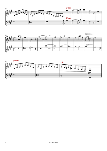 Giulio Caccini - ave maria - sheet music preview #1 of 2