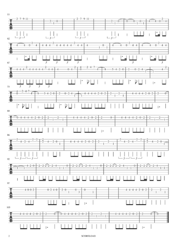 BTS - Save Me - sheet music preview #1 of 2