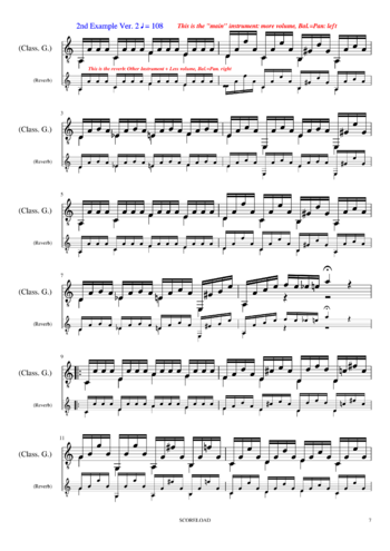 Misc tunes - Turlough O'Carolan's Tunes - sheet music preview #6 of 11