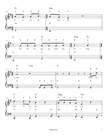 Matt Redman - 10,000 Reasons (Bless The Lord) - sheet music preview #2 of 9