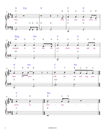 Matt Redman - 10,000 Reasons (Bless The Lord) - sheet music preview #5 of 9