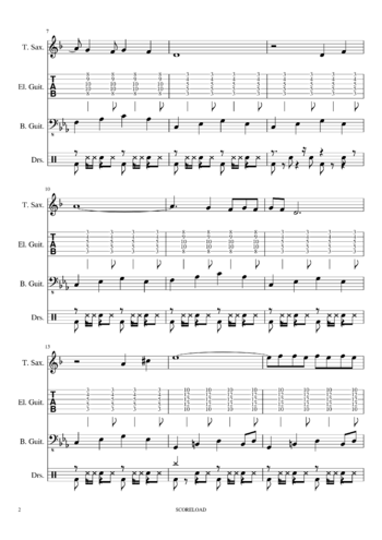 Madness - one step beyond - sheet music preview #1 of 10