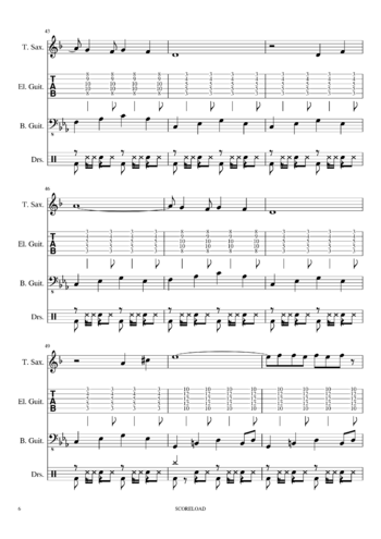 Madness - one step beyond - sheet music preview #5 of 10