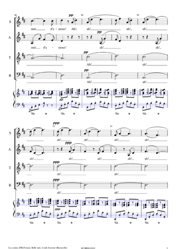 Jacques Offenbach - Les contes d'Hoffmann - sheet music preview #4 of 6