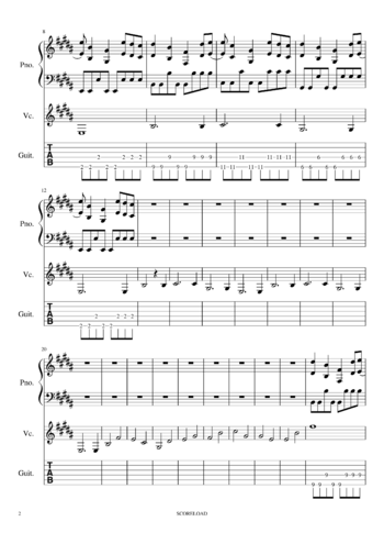 Muse - starlight - sheet music preview #1 of 14