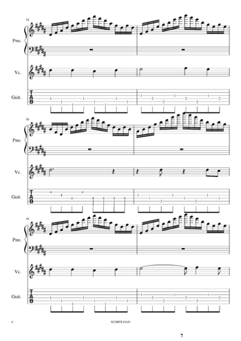 Muse - starlight - sheet music preview #5 of 14