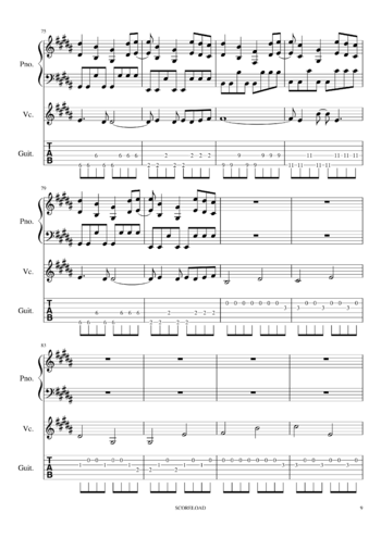 Muse - starlight - sheet music preview #8 of 14