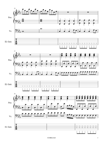 Panic! At the Disco - nicotine - sheet music preview #2 of 8