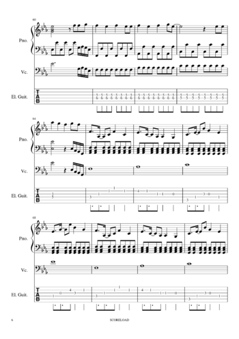 Panic! At the Disco - nicotine - sheet music preview #5 of 8