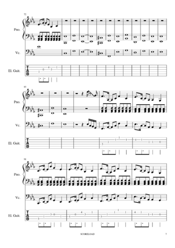 Panic! At the Disco - nicotine - sheet music preview #6 of 8