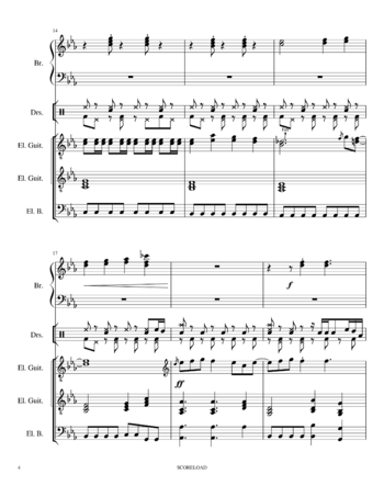 Misc Soundtrack - dragon ball super - ultimate battle - sheet music preview #3 of 10