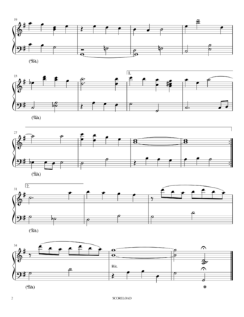 Ennio Morricone - love theme - sheet music preview #1 of 2