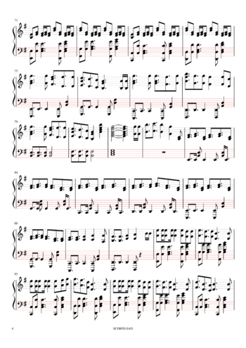 Kagamine Rin - the lost ones weeping ロストワンの号哭 - sheet music preview #3 of 6