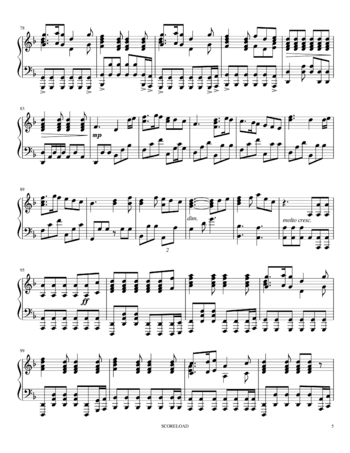 Two Steps From Hell - Blackheart - sheet music preview #4 of 6