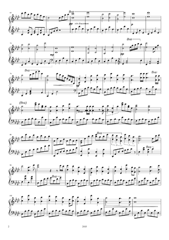 Mili - ephemeral - sheet music preview #1 of 3