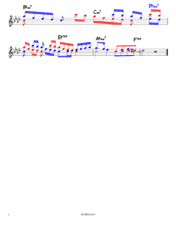 Roy Hargrove - Strasbourg/St. Denis - sheet music preview #1 of 2