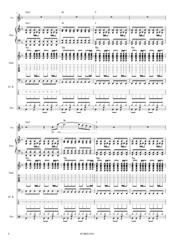 Coldplay - the scientist - sheet music preview #7 of 10