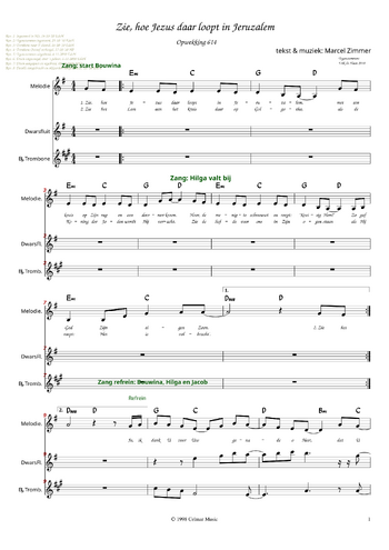 Sela - zie hoe jezus lijdt voor mij - sheet music preview #0 of 4