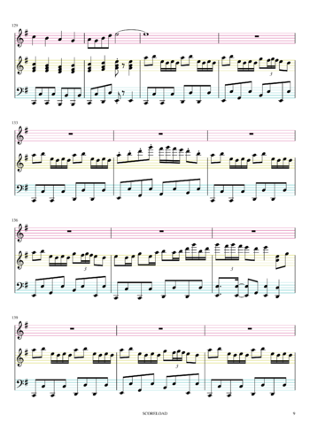 Miku Hatsune - senbonzakura - sheet music preview #8 of 10