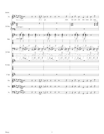 Pink Floyd - money - sheet music preview #4 of 29