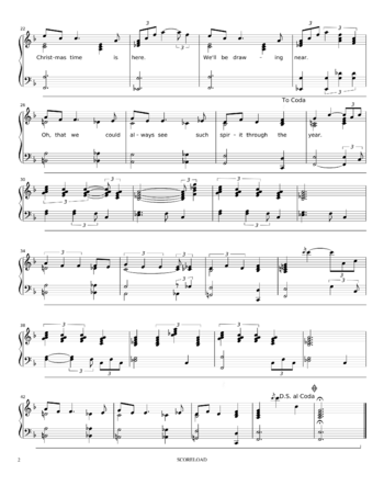Vince Guaraldi - christmas time is here - sheet music preview #1 of 2