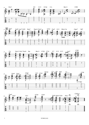 Bart Howard - fly me to the moon - sheet music preview #1 of 2