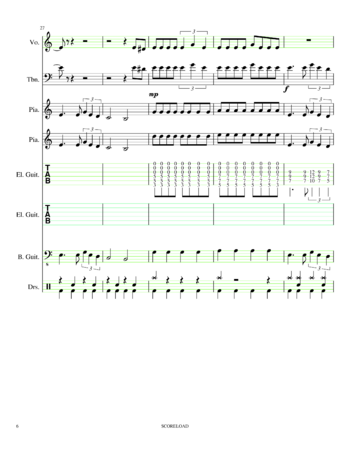 The White Stripes - seven nation army - sheet music preview #5 of 18