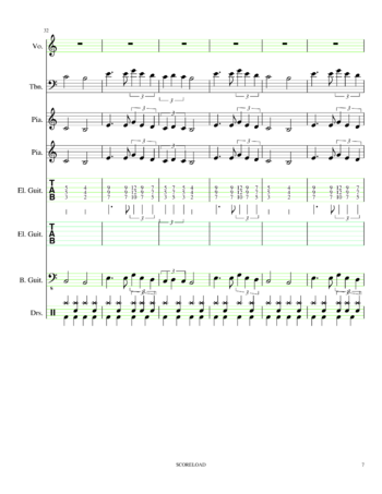 The White Stripes - seven nation army - sheet music preview #6 of 18