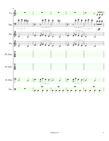 The White Stripes - seven nation army - sheet music preview #8 of 18