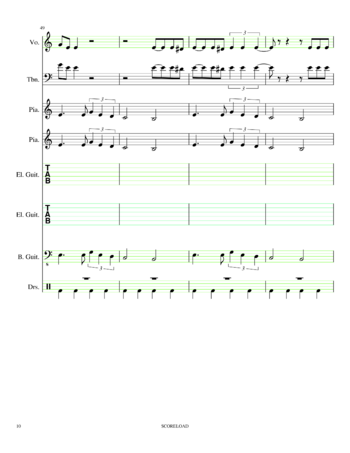 The White Stripes - seven nation army - sheet music preview #9 of 18