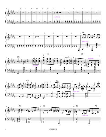 Jelly Roll Morton - Hesitation Blues - sheet music preview #3 of 5