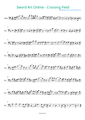 LiSA - crossing field