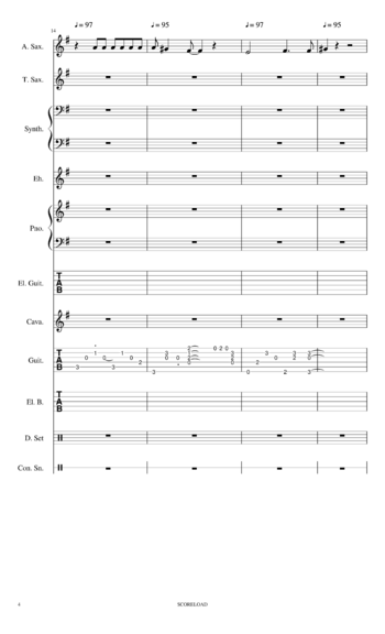 Lady Gaga - Shallow - sheet music preview #3 of 25