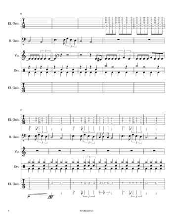 The White Stripes - seven nation army - sheet music preview #5 of 8