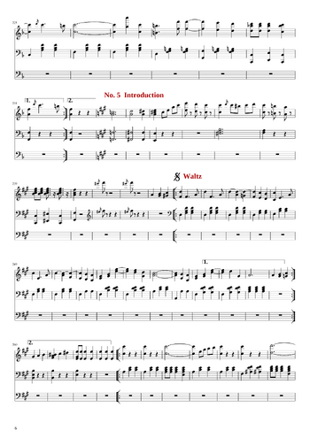 Johann Strauss Jr. - An der schönen blauen Donau, Op.314 - sheet music preview #5 of 10
