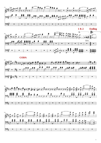Johann Strauss Jr. - An der schönen blauen Donau, Op.314 - sheet music preview #6 of 10