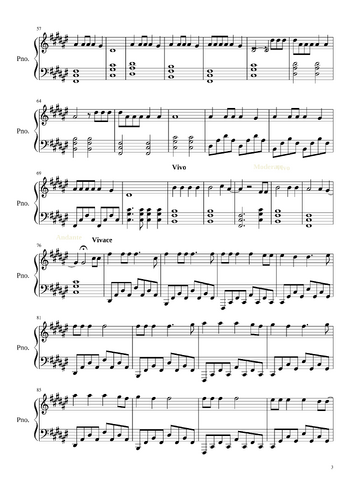 Imagine Dragons - ready aim fire - sheet music preview #2 of 5