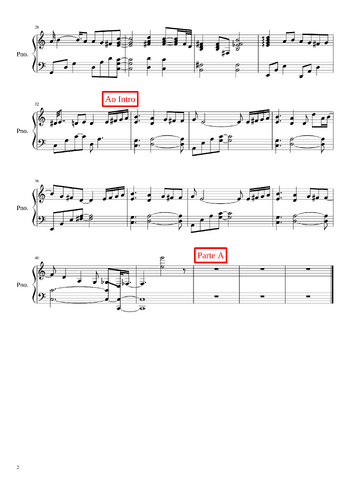 Jorge & Mateus - ai ja era - sheet music preview #1 of 2