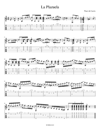 Paco de Lucía - plaza alta