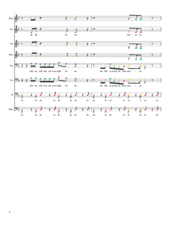 Gotye - somebody that i used to know - sheet music preview #3 of 18