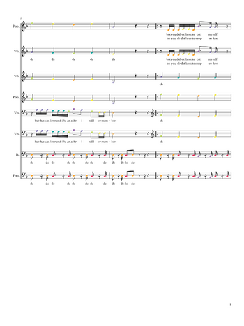 Gotye - somebody that i used to know - sheet music preview #4 of 18