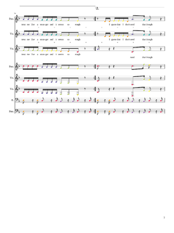 Gotye - somebody that i used to know - sheet music preview #6 of 18