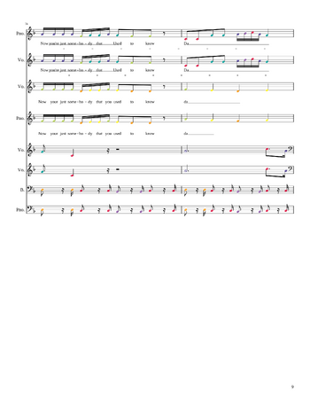 Gotye - somebody that i used to know - sheet music preview #8 of 18