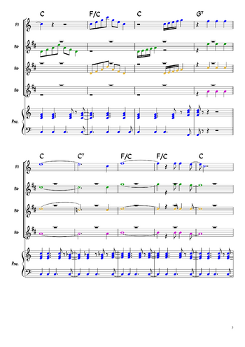 Misc Traditional - oh happy day - sheet music preview #2 of 5