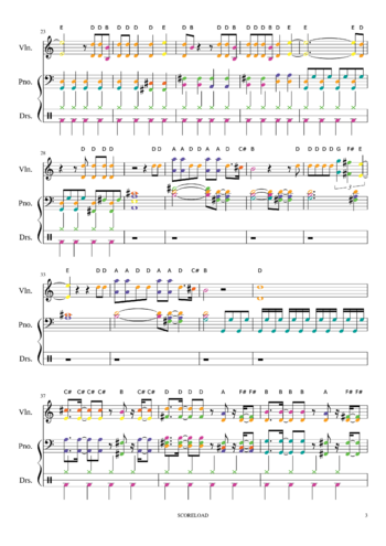 Swedish House Mafia - dont you worry child - sheet music preview #2 of 5